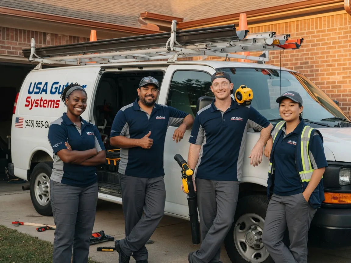 Gutter Installation company in Burkett, TX